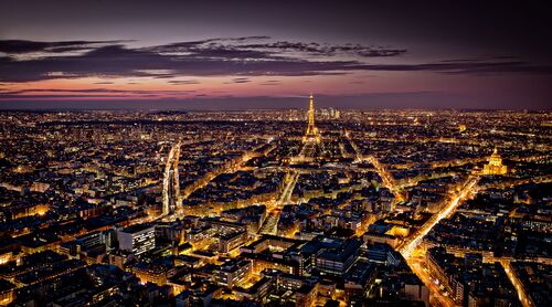 Paris vu du ciel - SERGE RAMELLI - Photograph