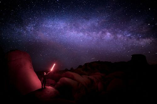 UN JEDI DANS LE DESERT - SERGE RAMELLI - Photograph