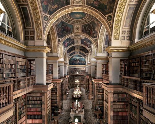 Bibliotheque Assemblee Nationale - THIBAUD POIRIER - Photographie