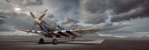 Spitfire 1943 - Tim Wallace - Kunstfoto