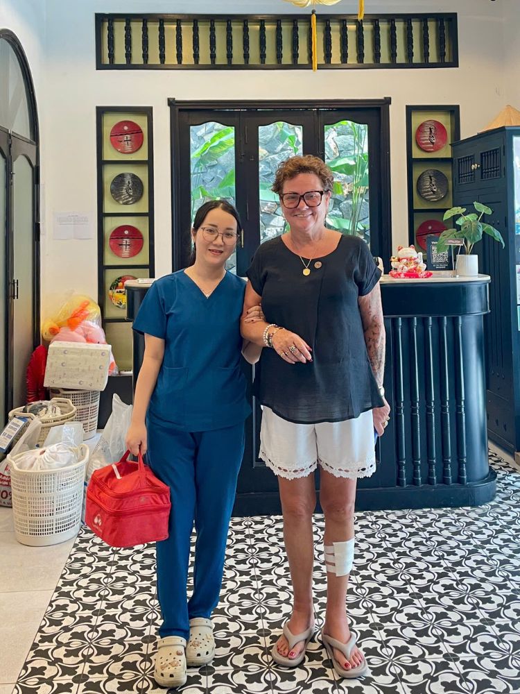 Chăm sóc vết thương tại nơi lưu trú cho du khách