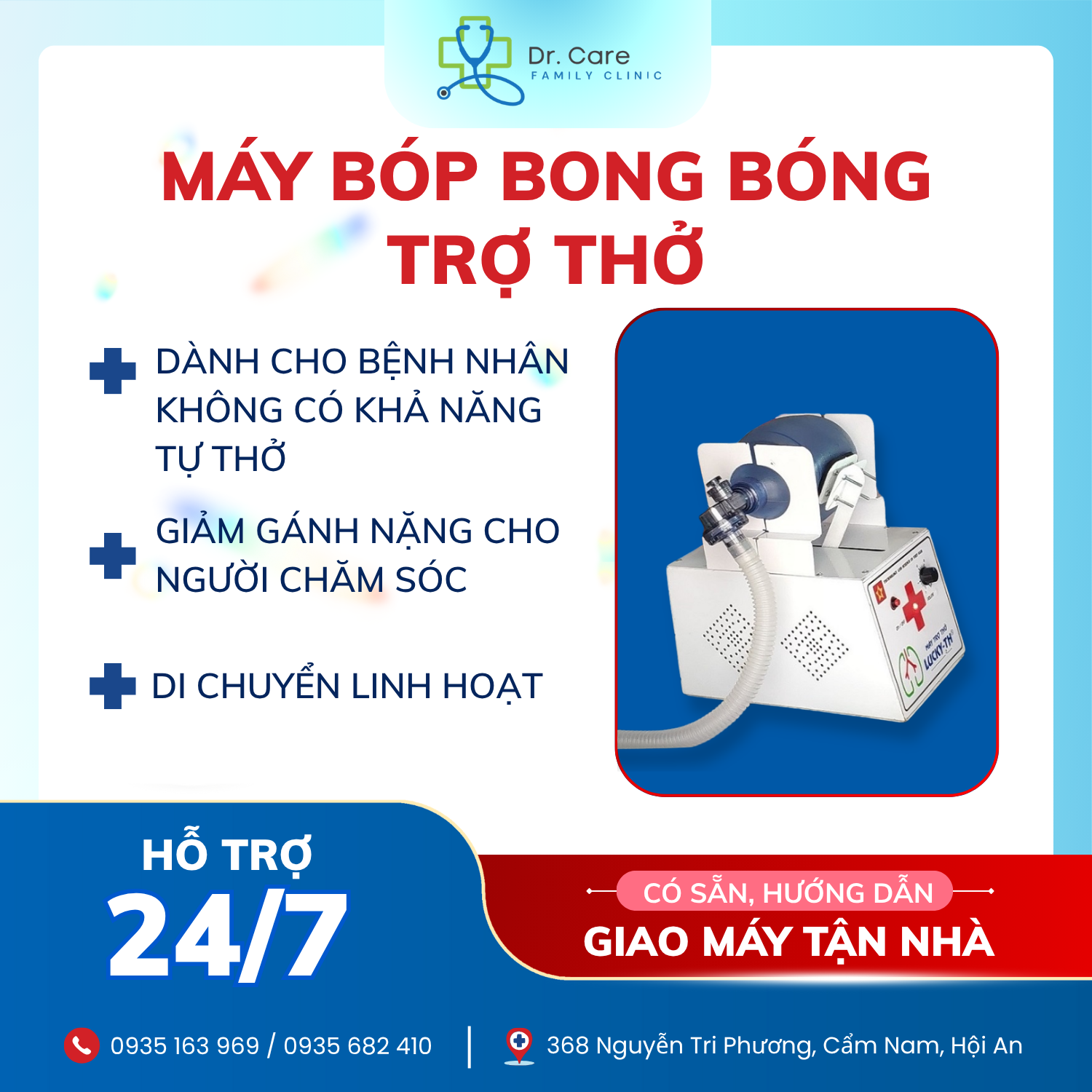 Cho thuê máy bóp bong bóng trợ thở