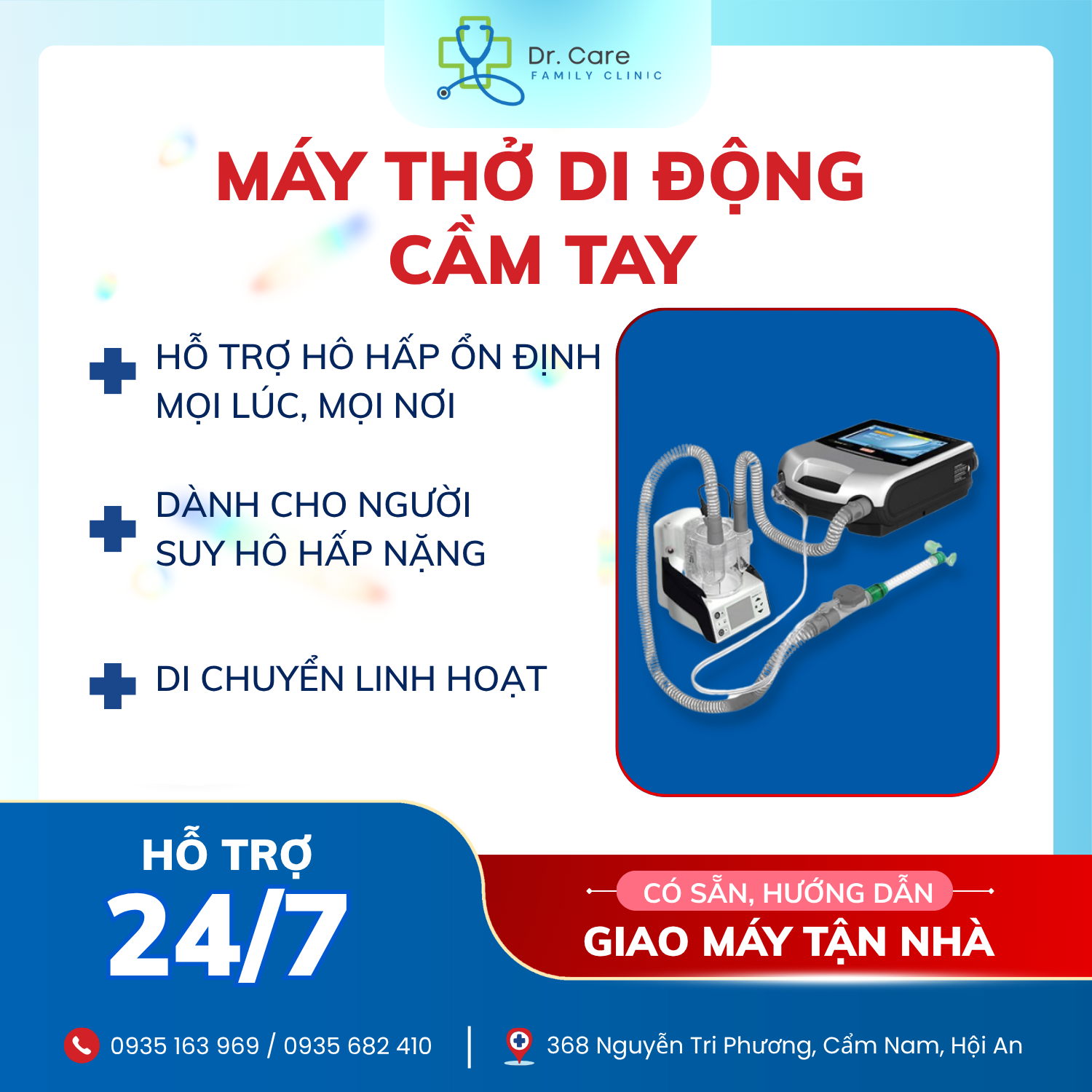 Máy thở di động cầm tay