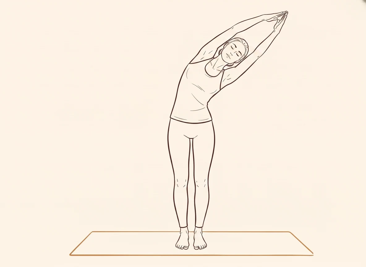 Animated ink drawing of Two Arm Left Bend
