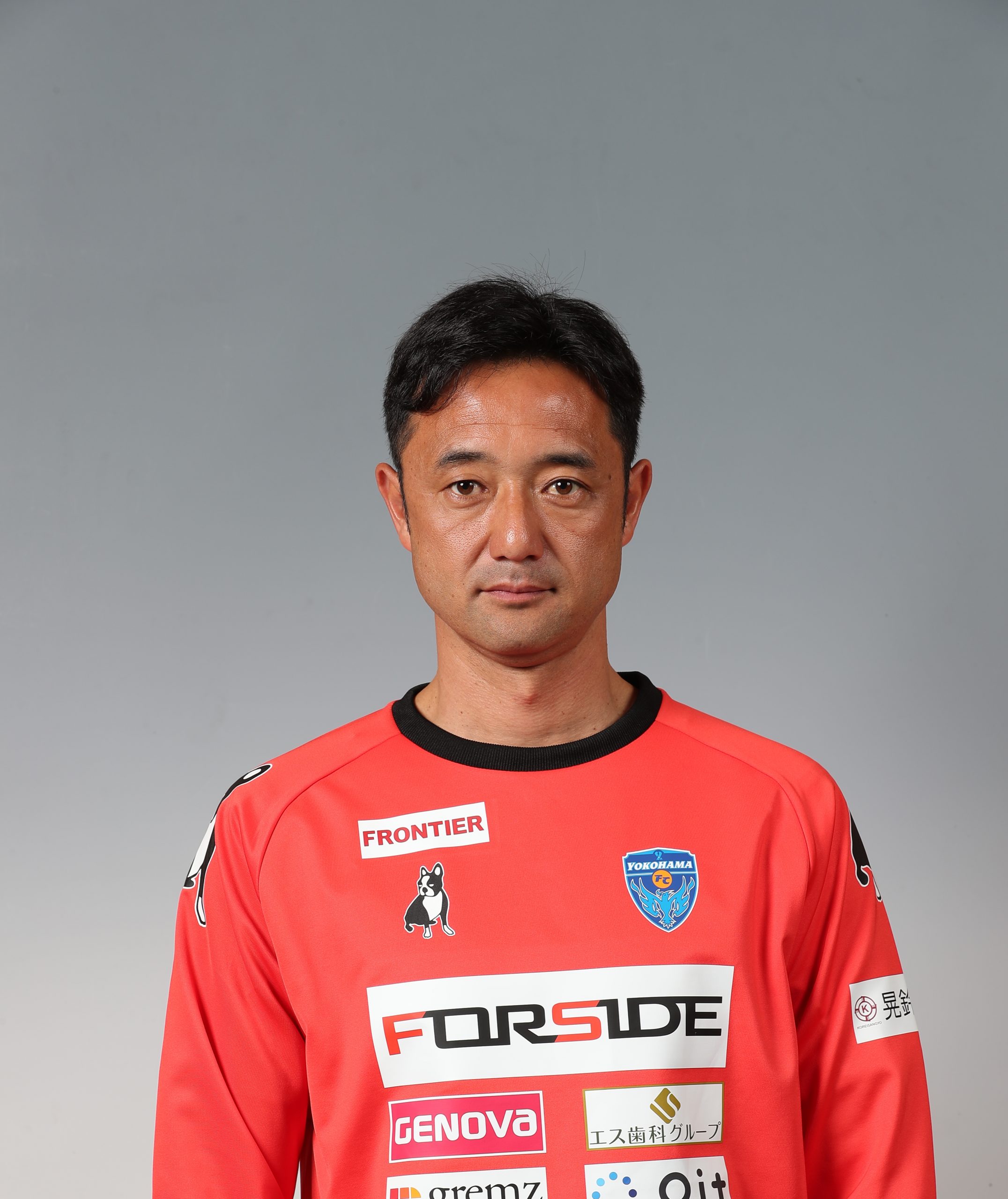 スポーツ横浜FC 創設時 実物選手着用ユニ /増田功作選手 - ウェア