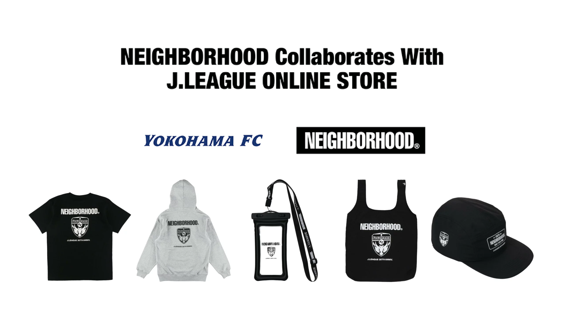 横浜FC NEIGHBORHOOD Jリーグ30周年 Tシャツ フーディー