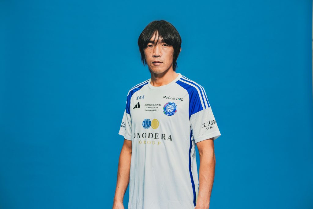 中村俊輔・YOKOHAMA FC FRIENDS\u0026J-DREAMSユニフォーム