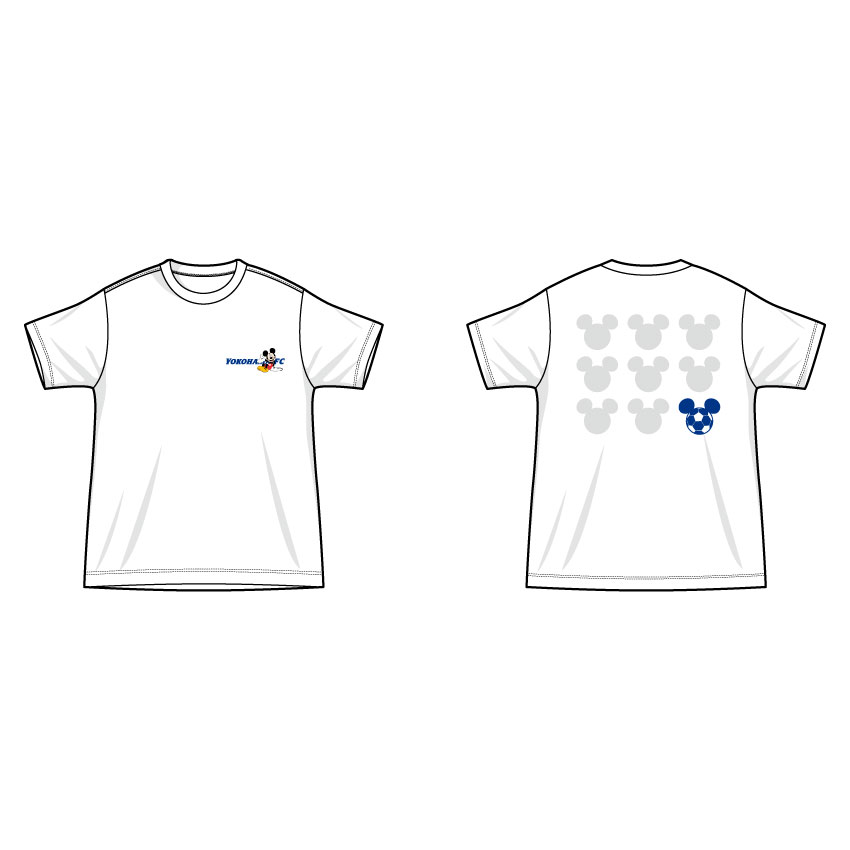 ミッキーデザインビッグシルエットTシャツ(横浜FC)