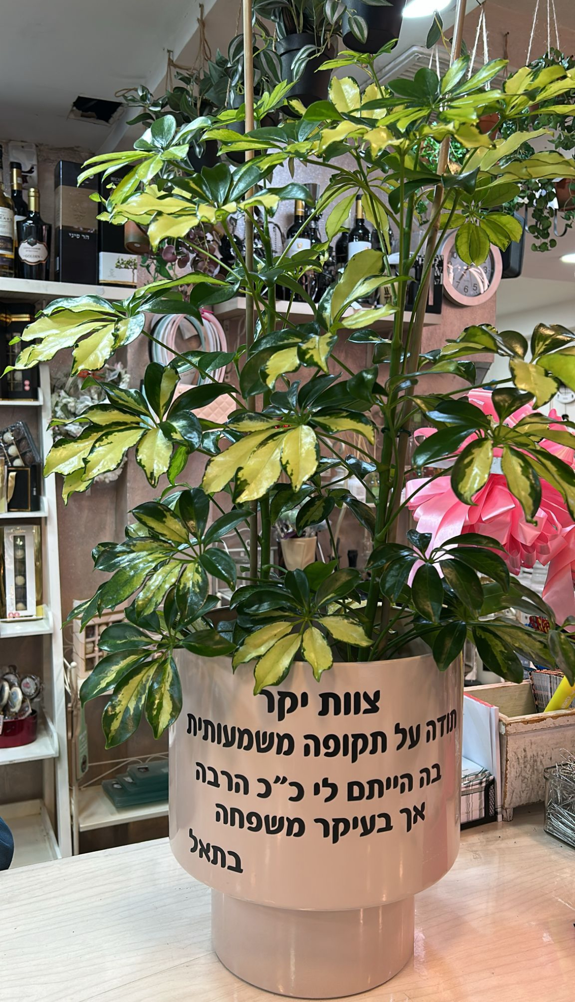 מתנה עם הקדשה אישית