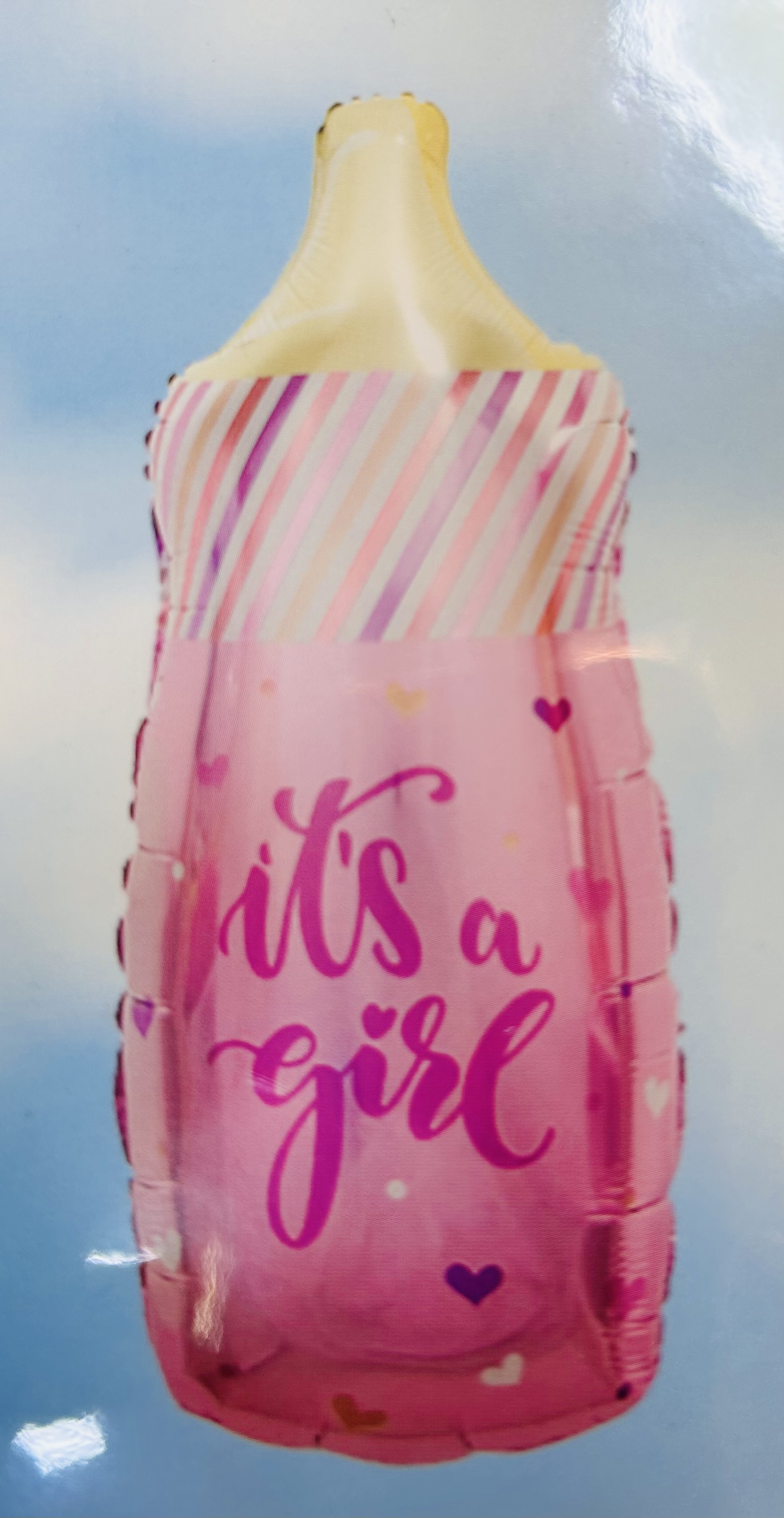 בלון בקבוק להולדת הבת