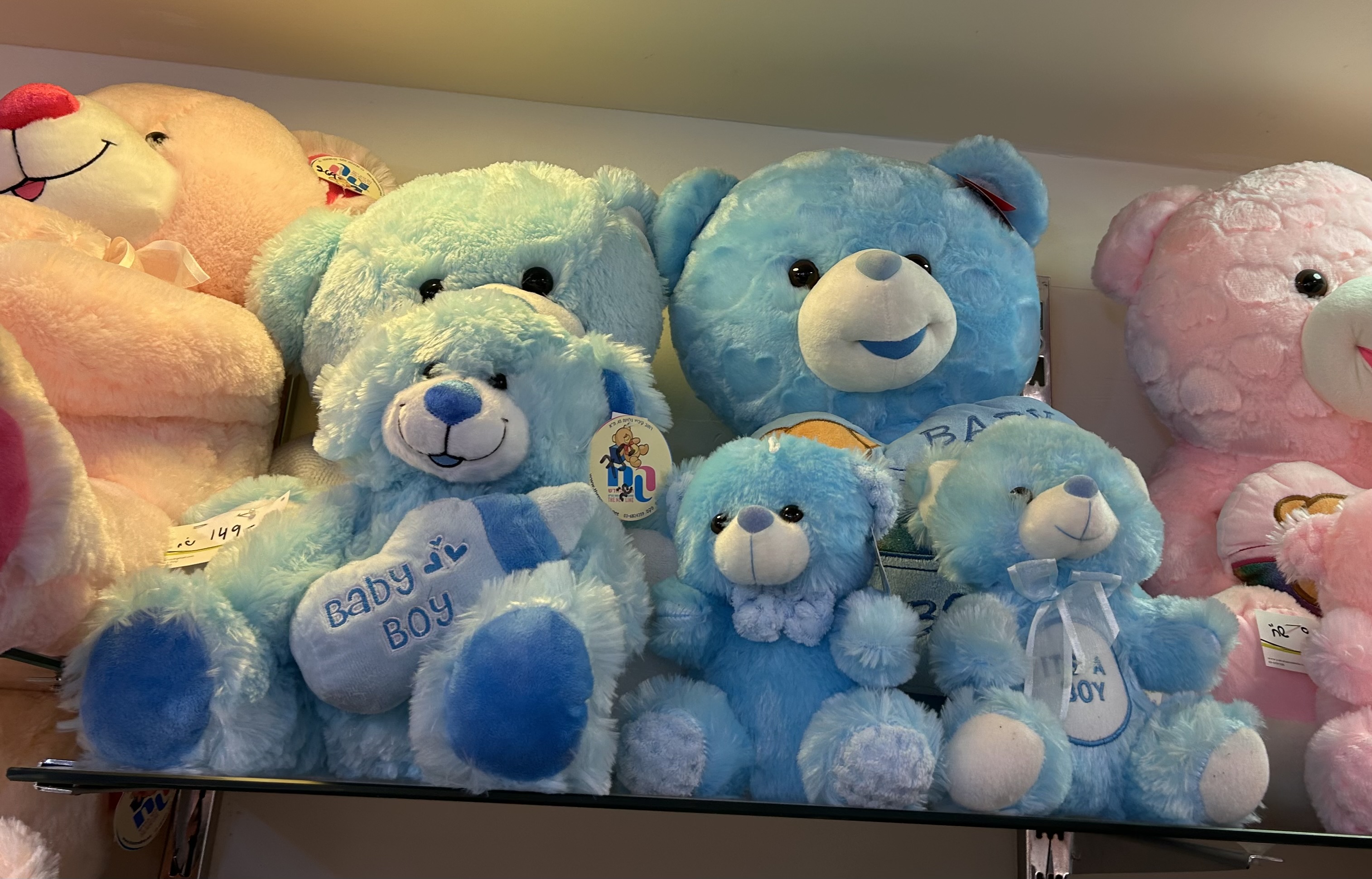 דובוני פרווה להולדת הבן