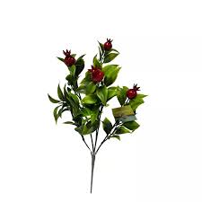 זר רימונים מיני פלסטיק  גובה 36 סמ