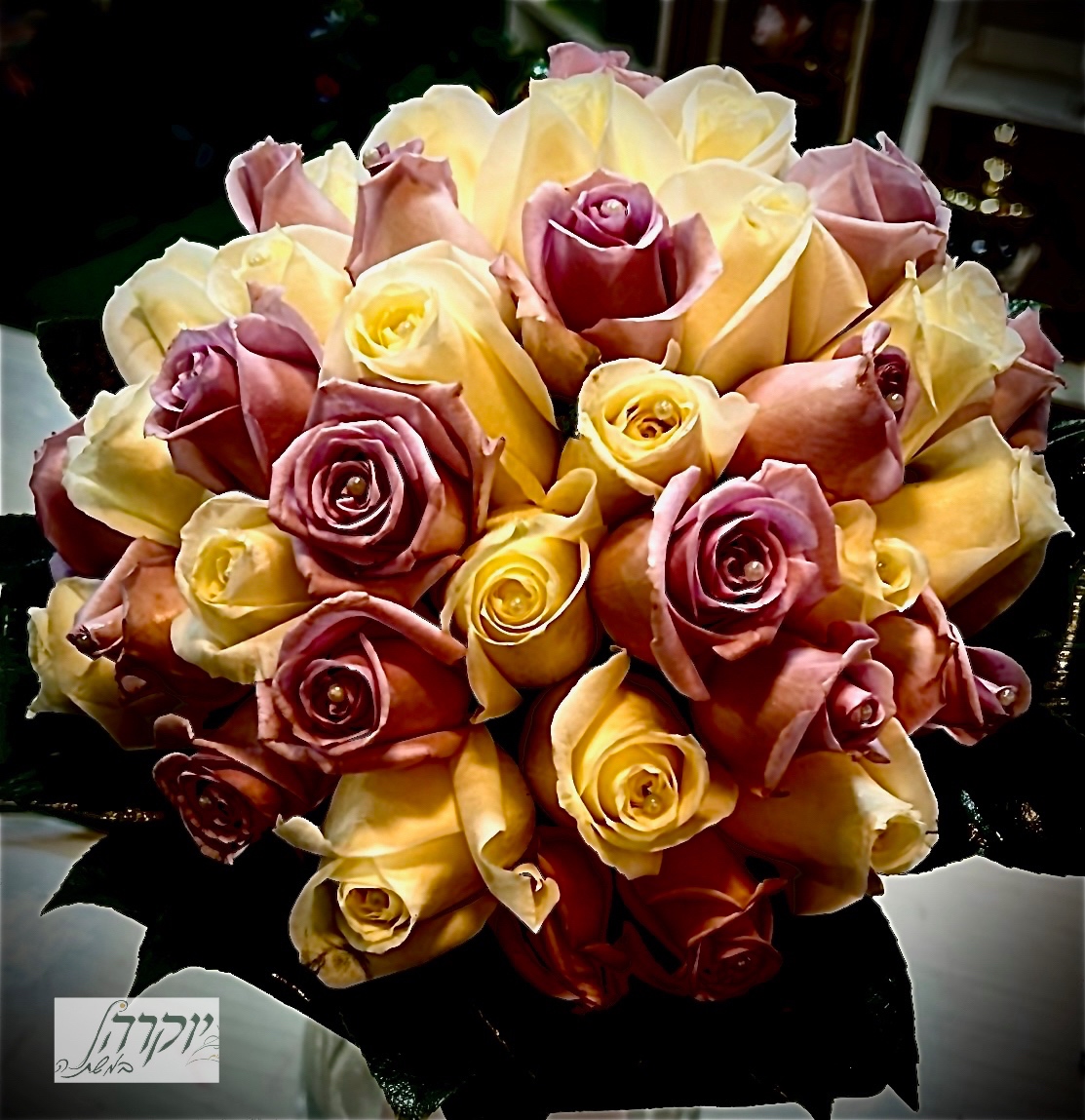 זר כלה קלאסי עמוק