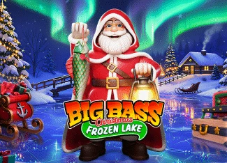 Big Bass Christmas Frozen Lake