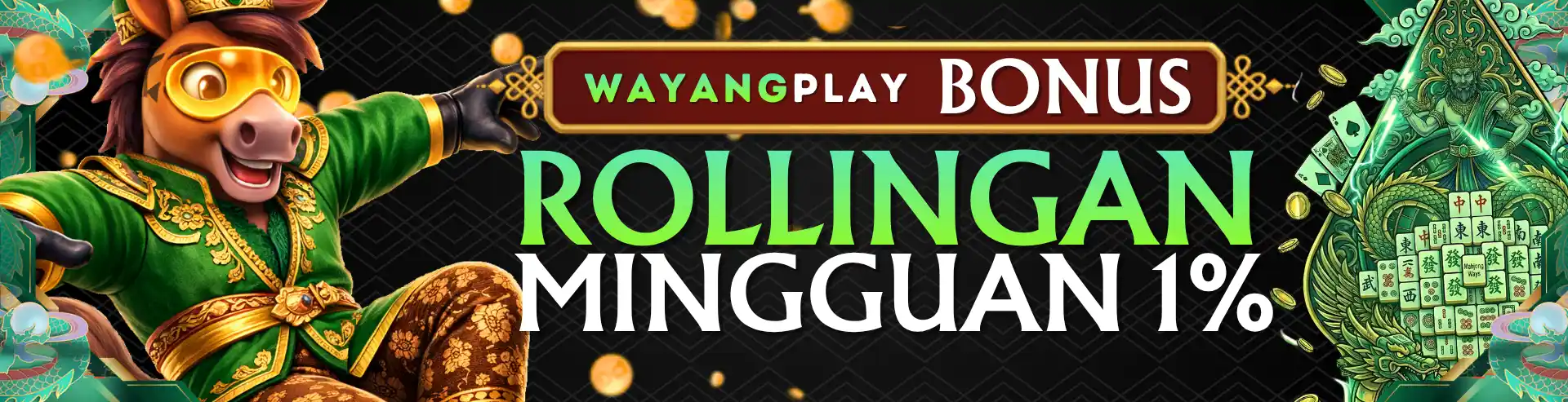 ROLLINGAN SLOT &amp LIVE CASINO 1%