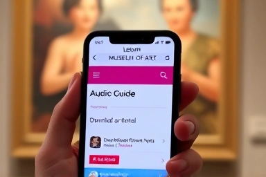 리움미술관 웹사이트와 오디오 가이드 정보