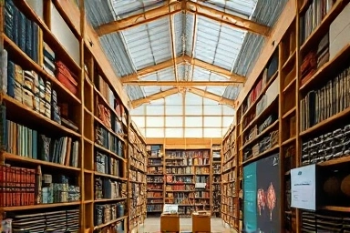 국립민속박물관 파주관 개방형 수장고 내부 전경