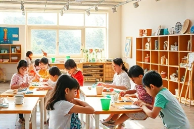 서울 공예 박물관 어린이 박물관 체험 활동 모습