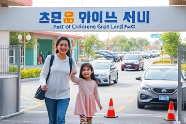 서울상상나라 어린이 가족 주차장