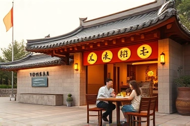 용산 전쟁기념관 근처 아이와 가기 좋은 식당 풍경