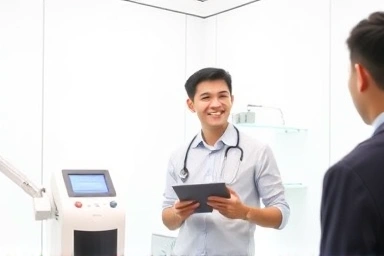 ソウル美容クリニックの施術風景