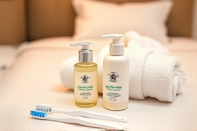 ホテルアメニティ、歯ブラシ、シャンプー、パジャマ、旅行用品