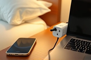 ソウル旅行で役立つマルチ変換アダプターとコンセント