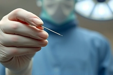 糸リフトに使用される医療用糸、精密な施術