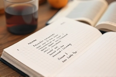 기도문 작성과 묵상