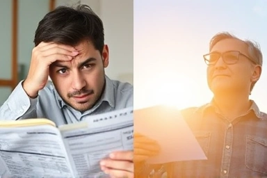 Financial relief and confidence after medical treatment and insurance coverage.