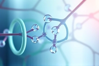 Oxygen molecules in a healthy circulatory system
