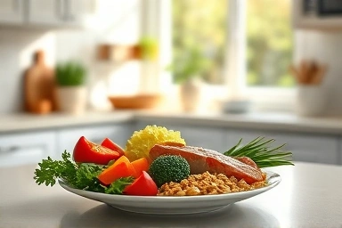 Healthy meal for chronic pancreatitis, gentle nourishment.