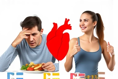 Healthy lifestyle choices for managing cholesterol levels.