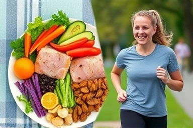 Healthy diet and exercise for metabolic health