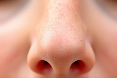 Healthy nasal passages, internal balance, dryness contrast
