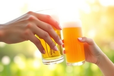 Choosing healthy drinks over beer for gout management