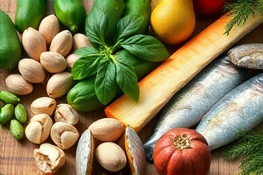 Nutrient-rich foods for thyroid health and immune support.