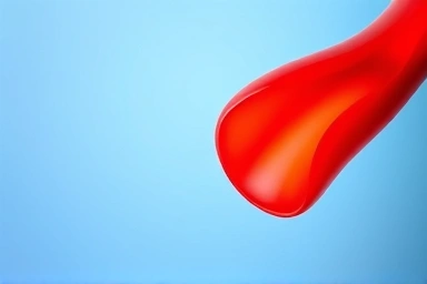 Healthy artery symbolizing good HDL cholesterol and blood flow.