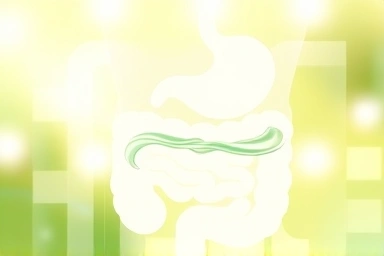 Symbolic representation of a calm digestive system and IBS relief.