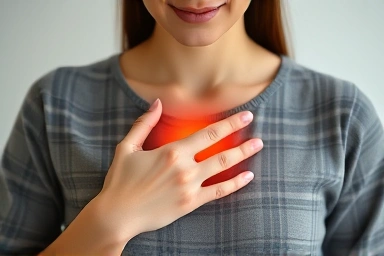 Practicing self-compassion and inner peace.