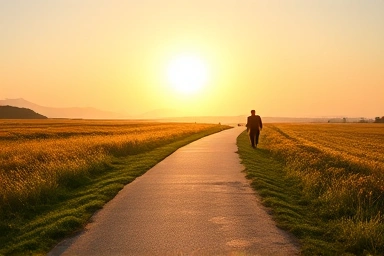 Path to a healthy future after heart stent treatment.