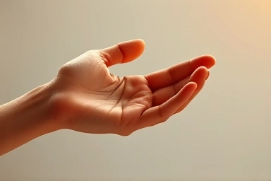 Symbol of support, connection, and reaching out for help.