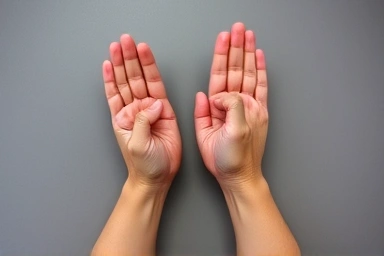 Gentle wrist stretching exercises for pain relief.