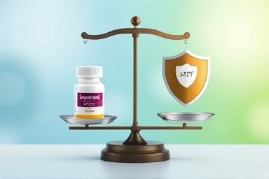 Balanced scale symbolizing safe arginine supplementation