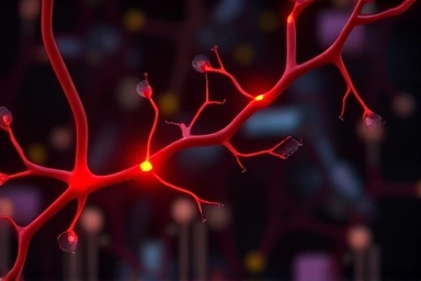 Visual of healthy blood vessels promoting circulation and vitality