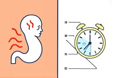 Symbolic contrast of arginine side effects vs. calm relief.