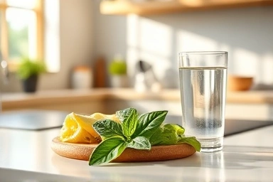 Healthy eating and natural ingredients for blood sugar balance.