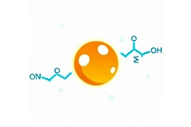 Chelated mineral absorption process visualization