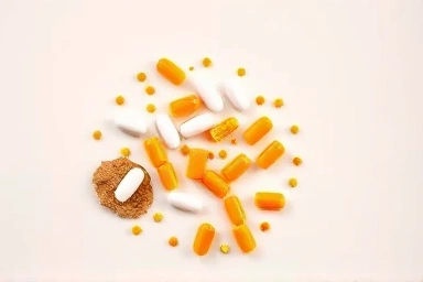 Variety of child-friendly zinc supplements and natural ingredients.