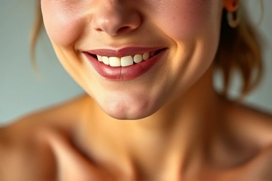 Healthy person benefiting from collagen and vitamin C